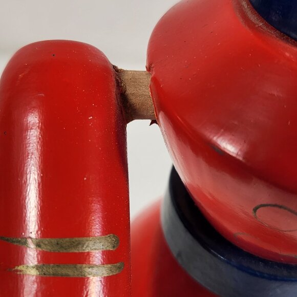 1950's Nursery Kids Baby Lamp Toy Soldier Boy Tested Working Vintage No Shade - Picture 8 of 16